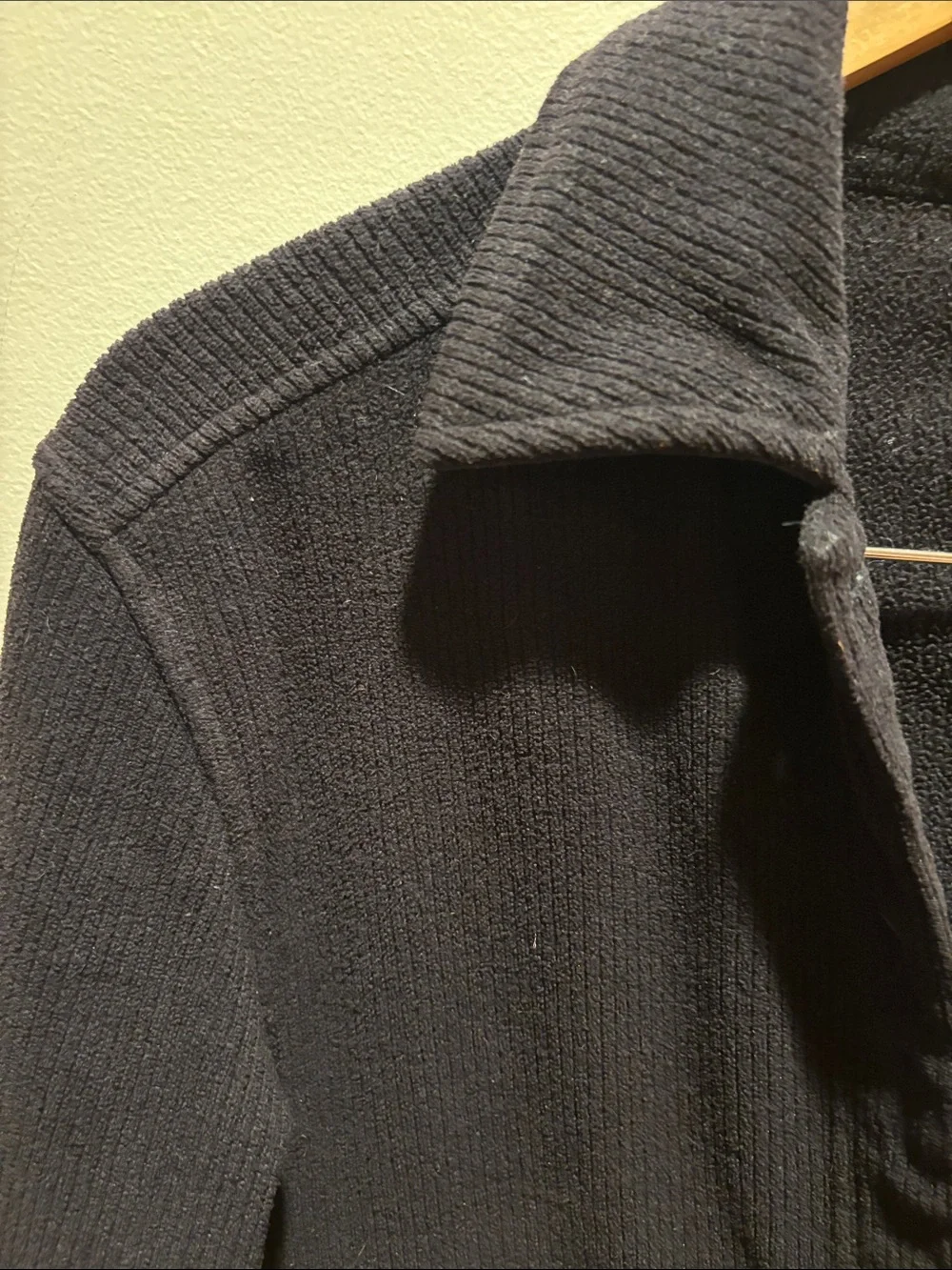 J Crew Women's Black Casual Button-Front soft Jacket
